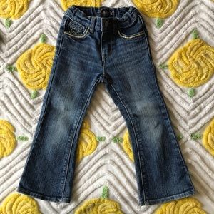 Girls 3T Levi’s with bejeweled pockets